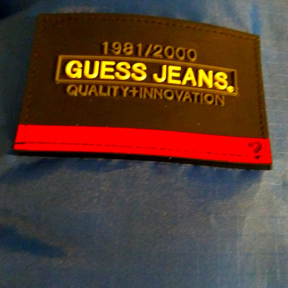 Rare vintage Guess irreversible bubble jacket